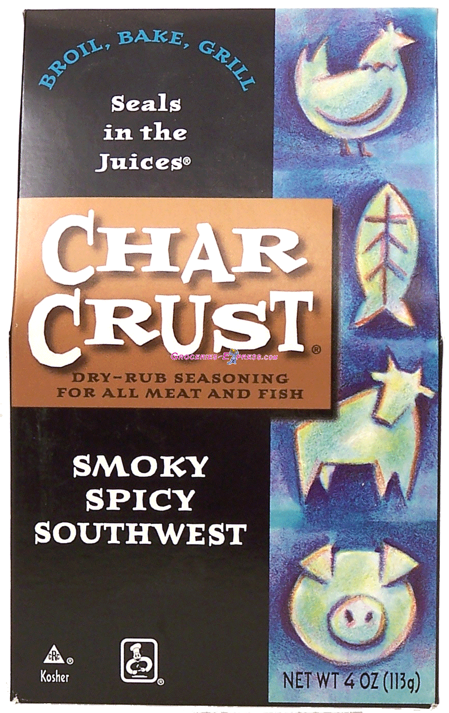 Char Crust smoky spicy southwest dry-rub seasoning for all meat and fish Full-Size Picture